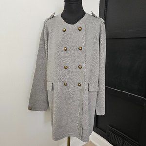 Soft Surroundings Gray Cardigan Sweater